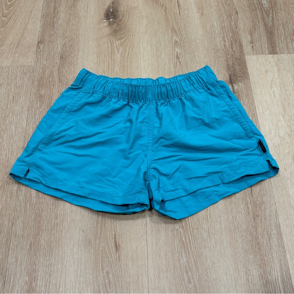 Patagonia Blue Barely Baggies Shorts 2.5”
